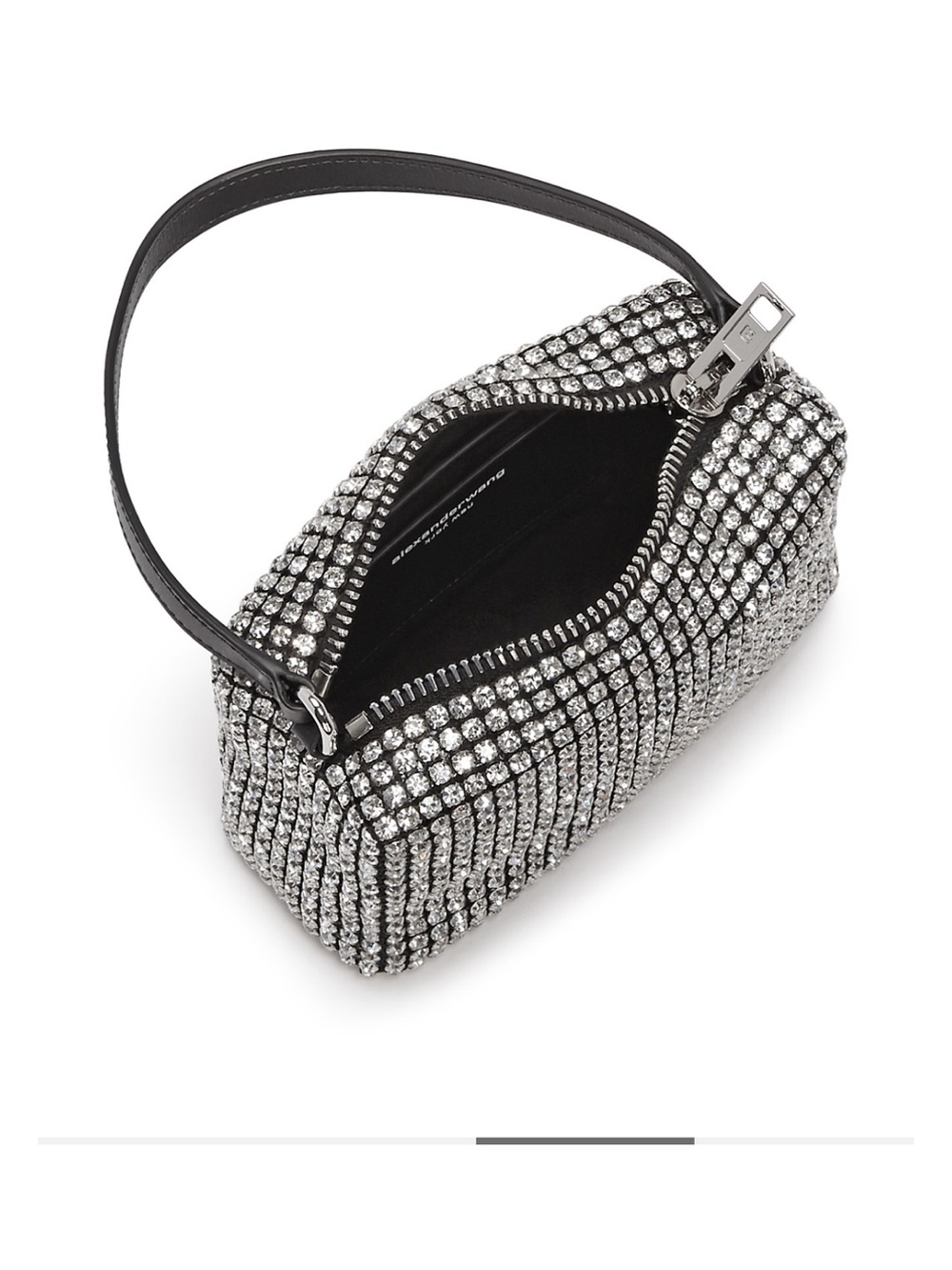 Alexander Wang Medium Rhinestone Pouch - Picture 3 of 9